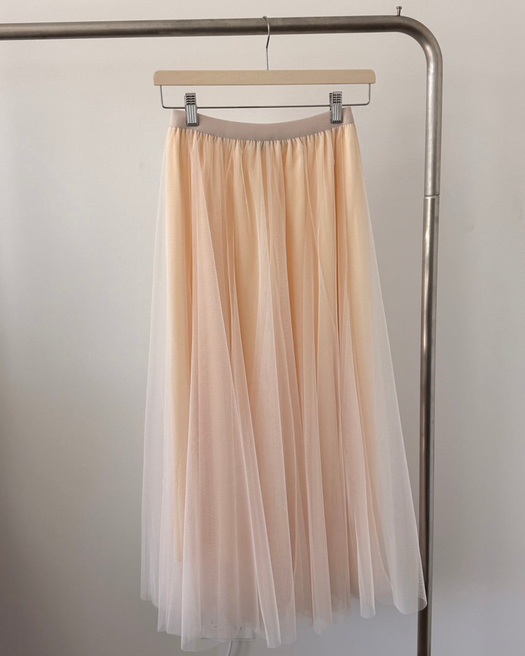 Classic Tulle Midi Skirt