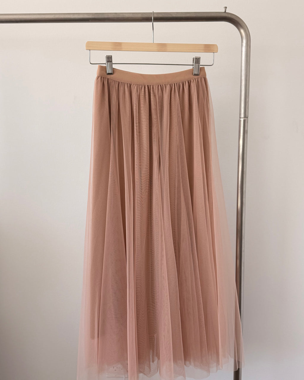 Classic Tulle Midi Skirt