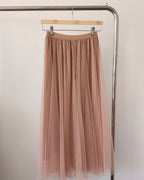 Classic Tulle Midi Skirt