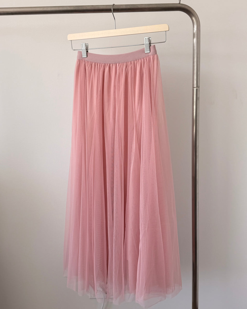Classic Tulle Midi Skirt