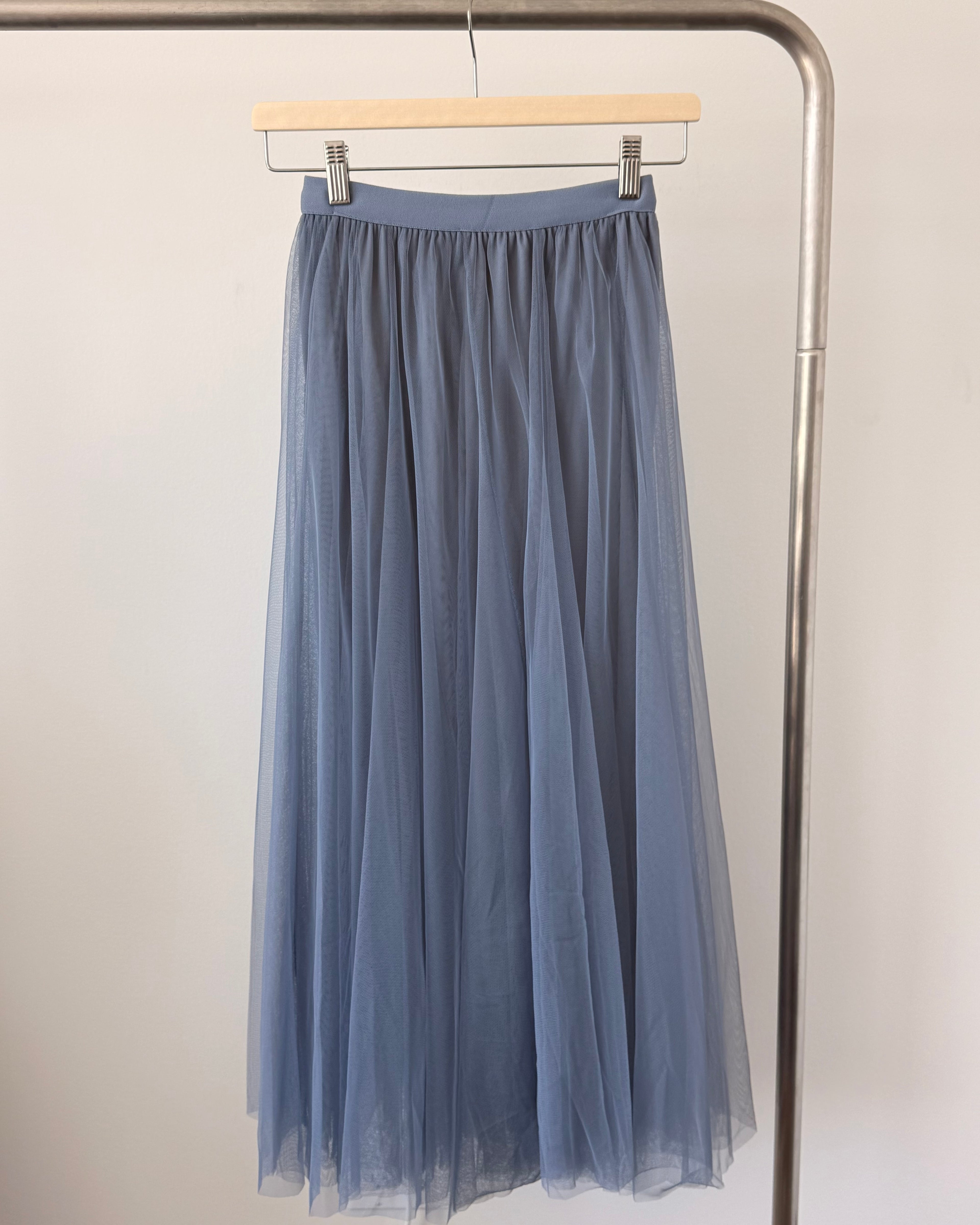 Classic Tulle Midi Skirt