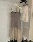 Layered Slip Midi Dress
