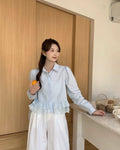 Lace Trimmed Blouse