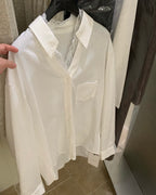 Cotton-Linen Lace Shirt