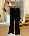 Structured Flared Pants