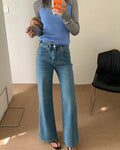 Stretch Flared Jeans