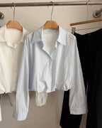Lace-Trimmed Layered Blouse