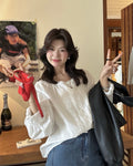 Romantic Lace Pleated Blouse