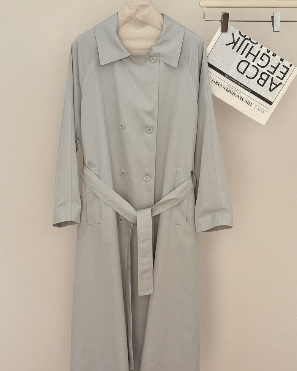 Classic Long Trench Coat
