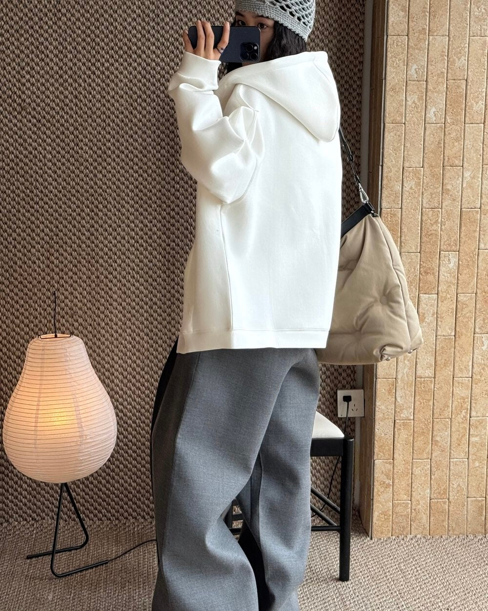Air Cotton Zip-Up Hoodie
