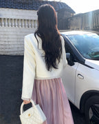 Fringed Tweed Jacket