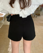 High-Waisted Stretch Shorts