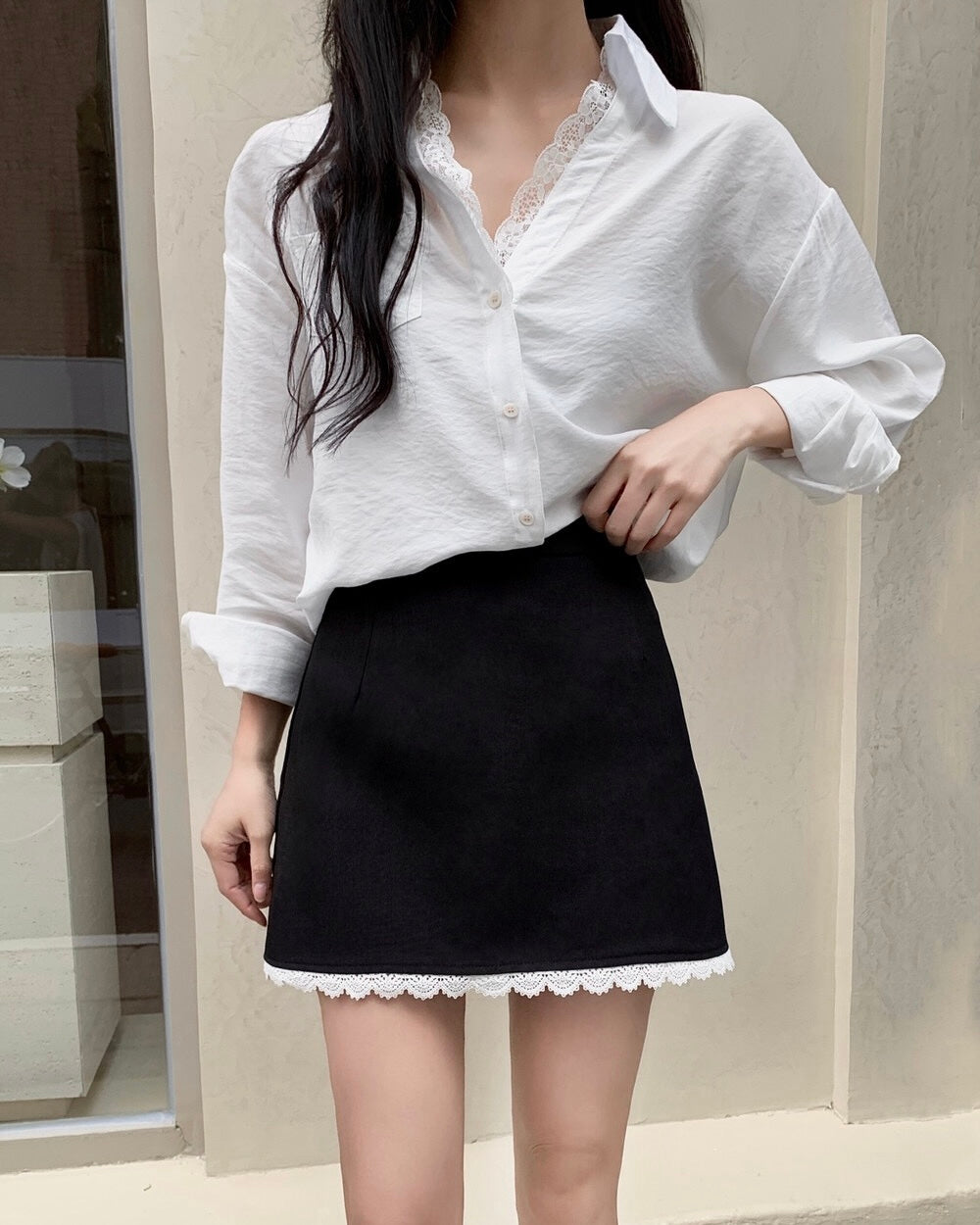 A-Line Mini Skirt
