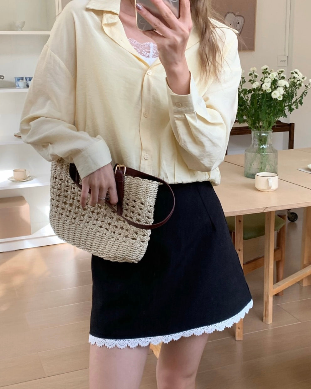 A-Line Mini Skirt