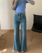 Stretch Flared Jeans