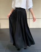 Satin Midi Skirt