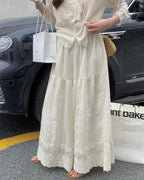 Jacquard Embroidered Culotte