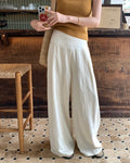 High-Waisted Wide-Leg Pants