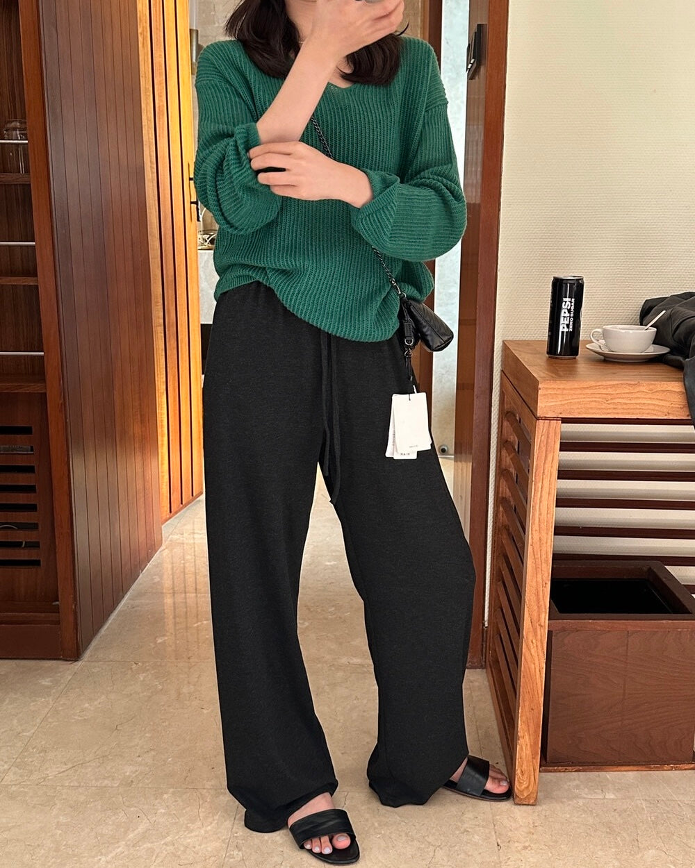 Elastic Waist Lounge Pants