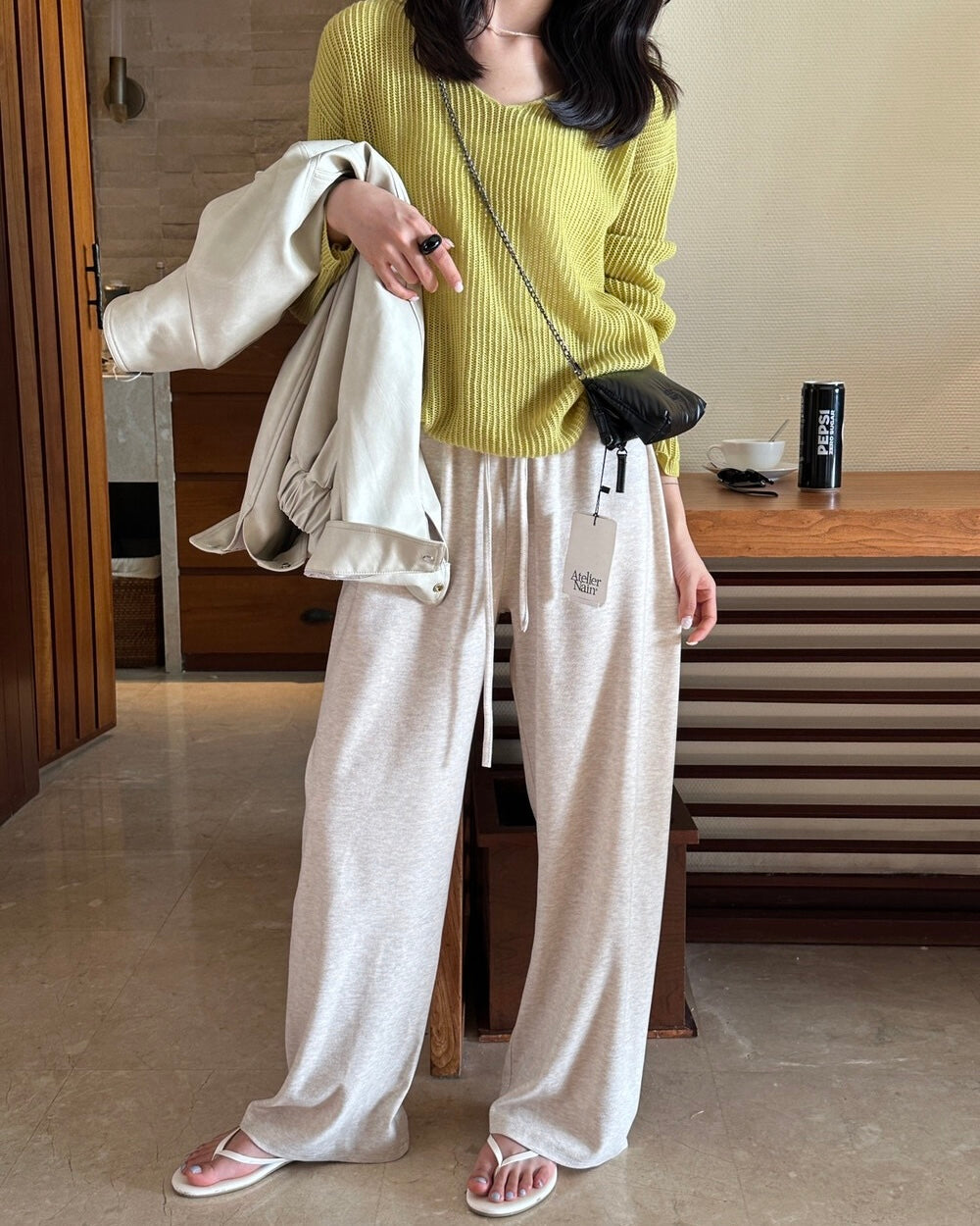 Elastic Waist Lounge Pants