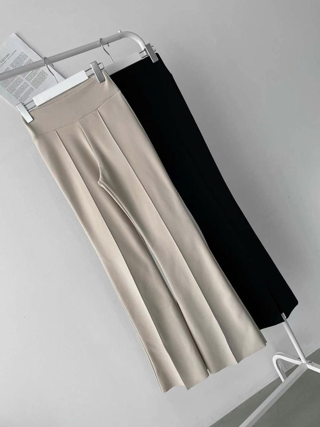 Slit Flared Pants