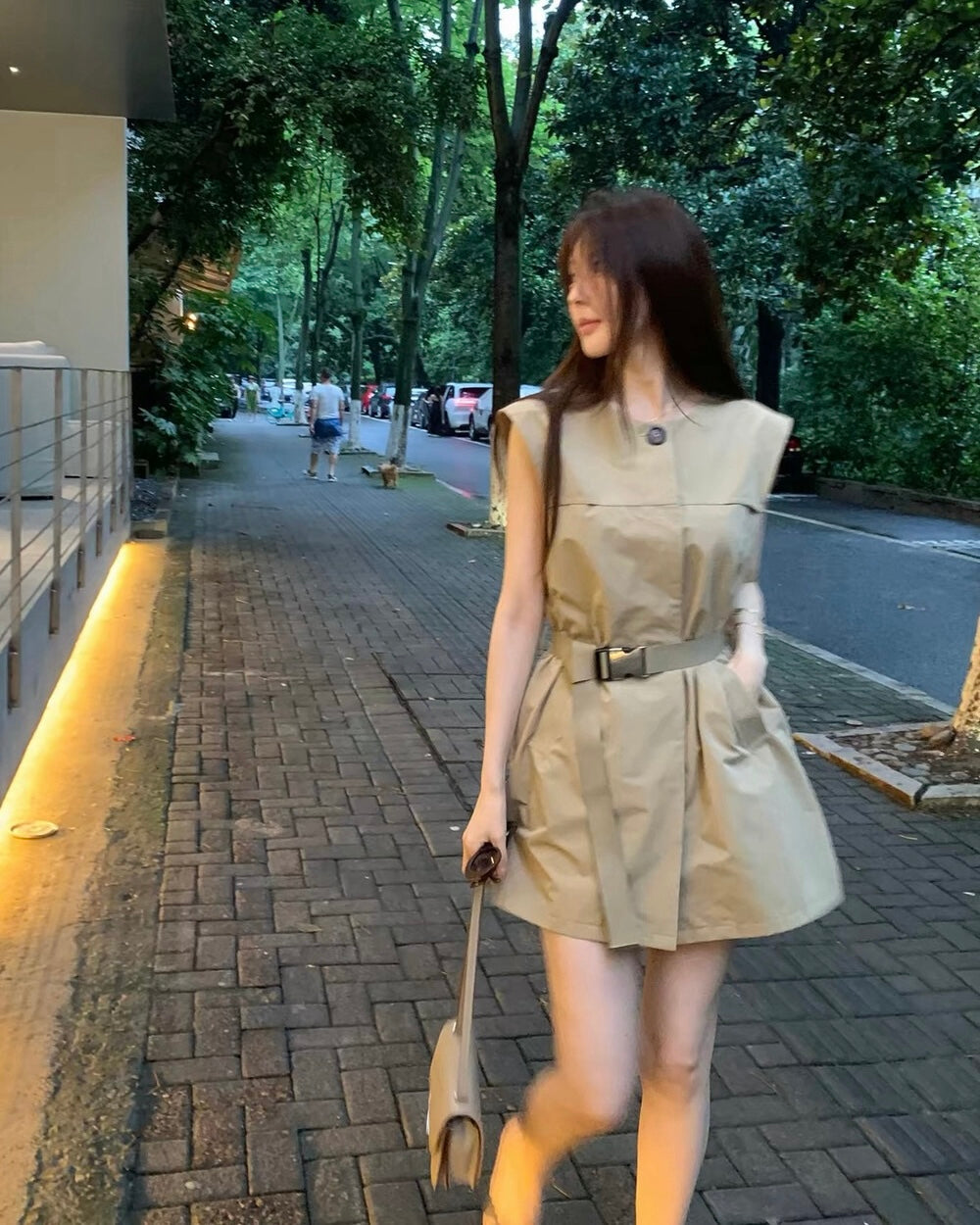 Utility Belt Mini Dress
