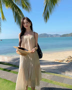 Textured Cami Maxi Dress