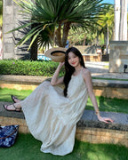Textured Cami Maxi Dress