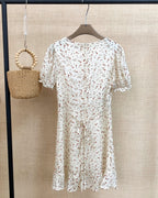 Floral Ruffle Mini Dress