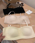 Seamless Anti-Slip Bandeau Bra