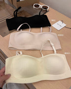 Seamless Anti-Slip Bandeau Bra