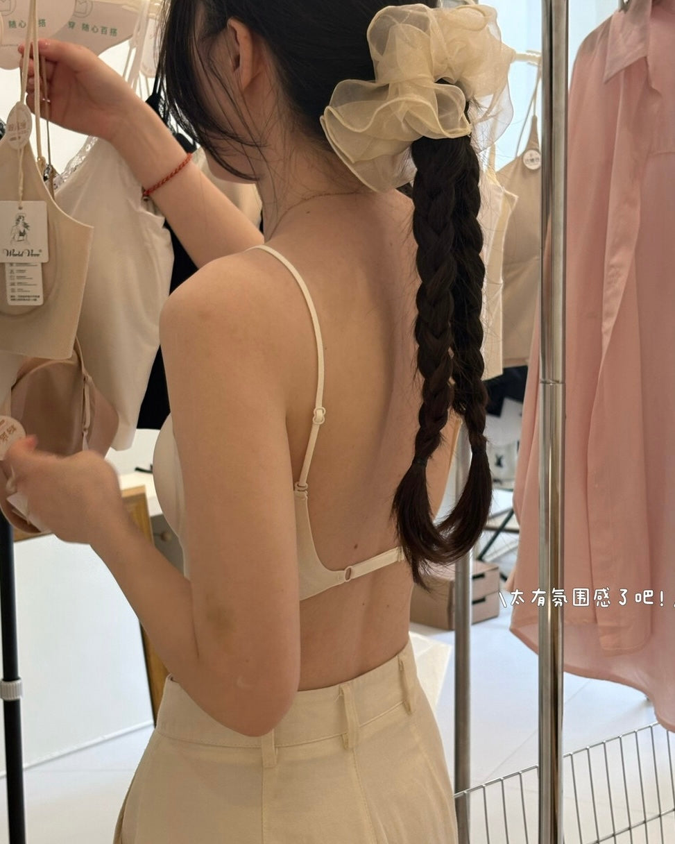 Seamless Low-Back Bra