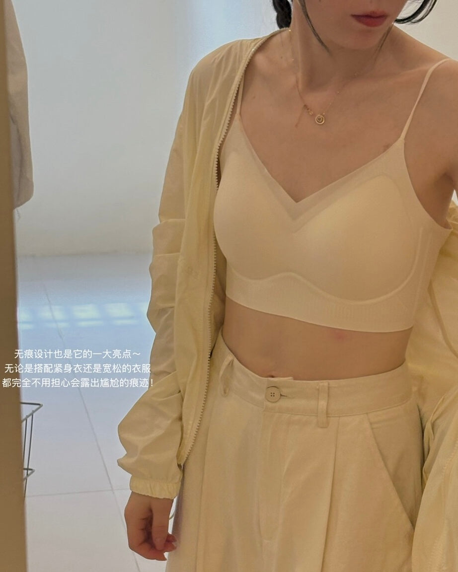 Seamless Low-Back Bra