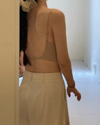 Seamless Low-Back Bra