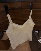 Vintage Floral Lace V-Neck Camisole