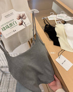 Lace Back Cotton Camisole