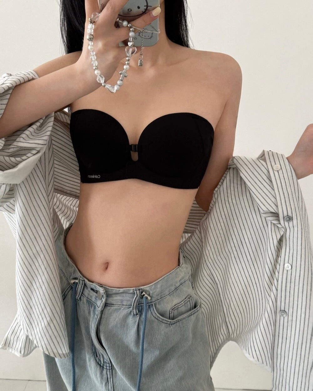 Front Closure Bandeau Bra