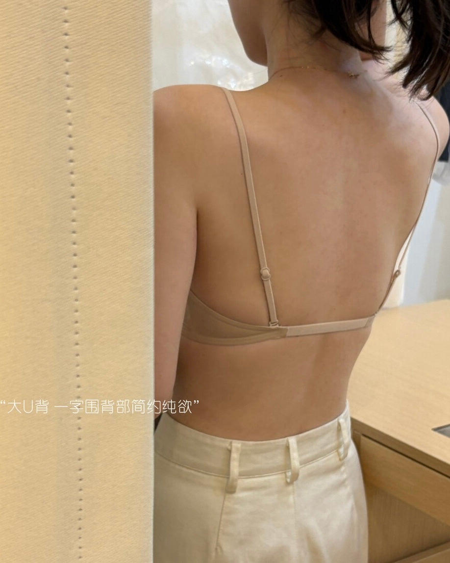 French Ultra-Thin Triangle Bralette