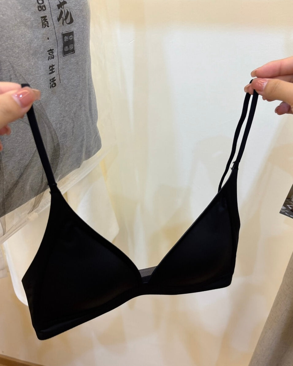 French Ultra-Thin Triangle Bralette