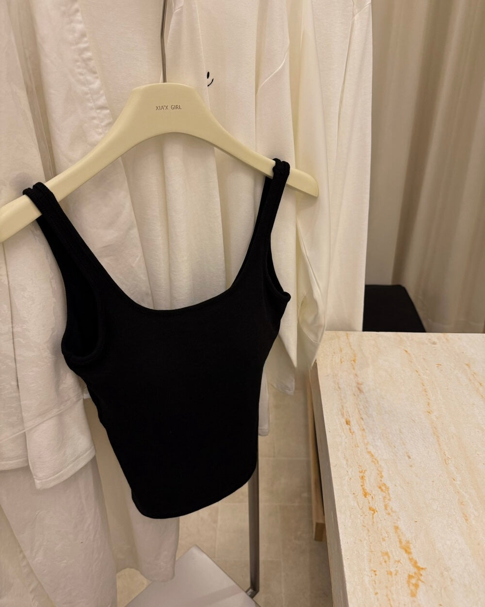 Deep Scoop Back Essential Tank