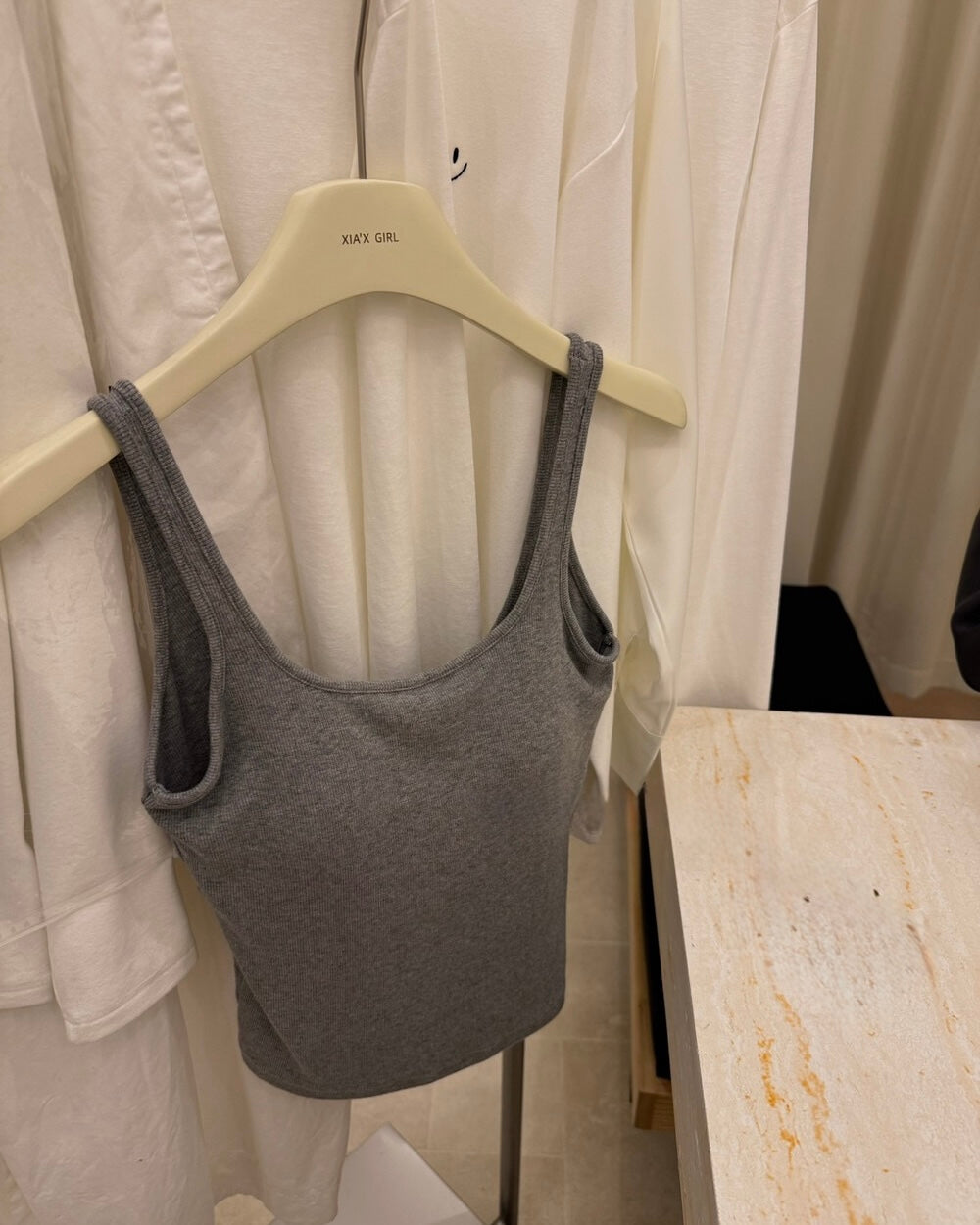 Deep Scoop Back Essential Tank