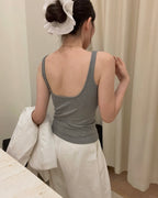 Deep Scoop Back Essential Tank