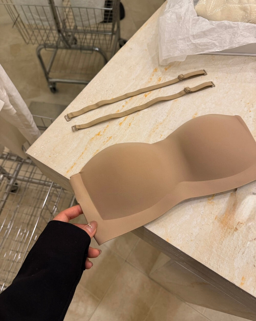 Seamless Strapless Invisible Tube Bra