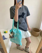 Textured Dachshund Patch Tee