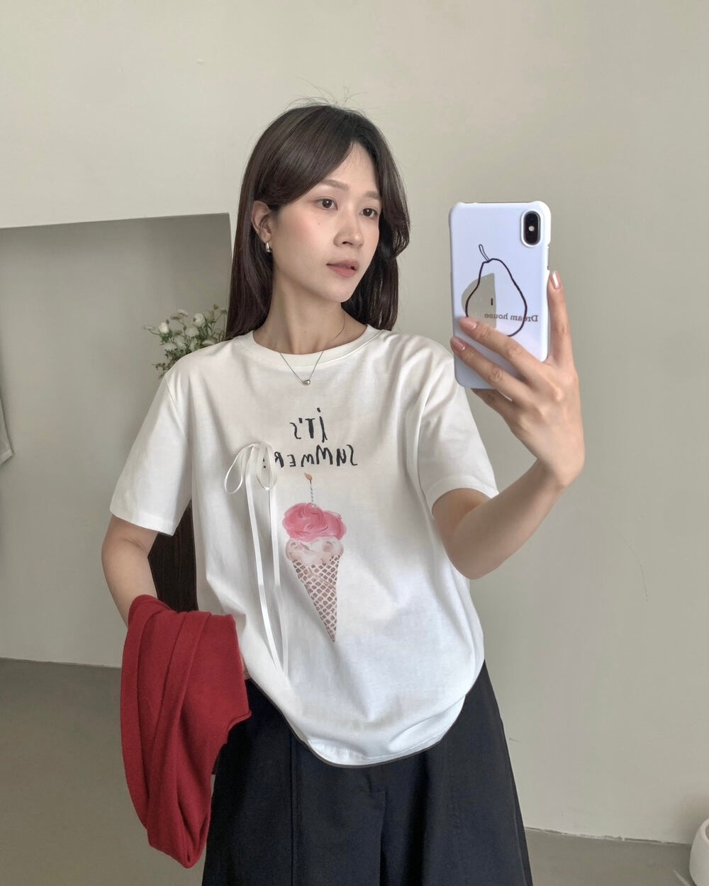 Summer Ice Cream Ribbon Tee