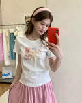 Sweet Poodle Ribbon Tee