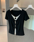 Lace Layered Top