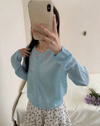 Breathable Fine-Knit Cardigan