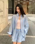 Casual Shirt & Shorts Set