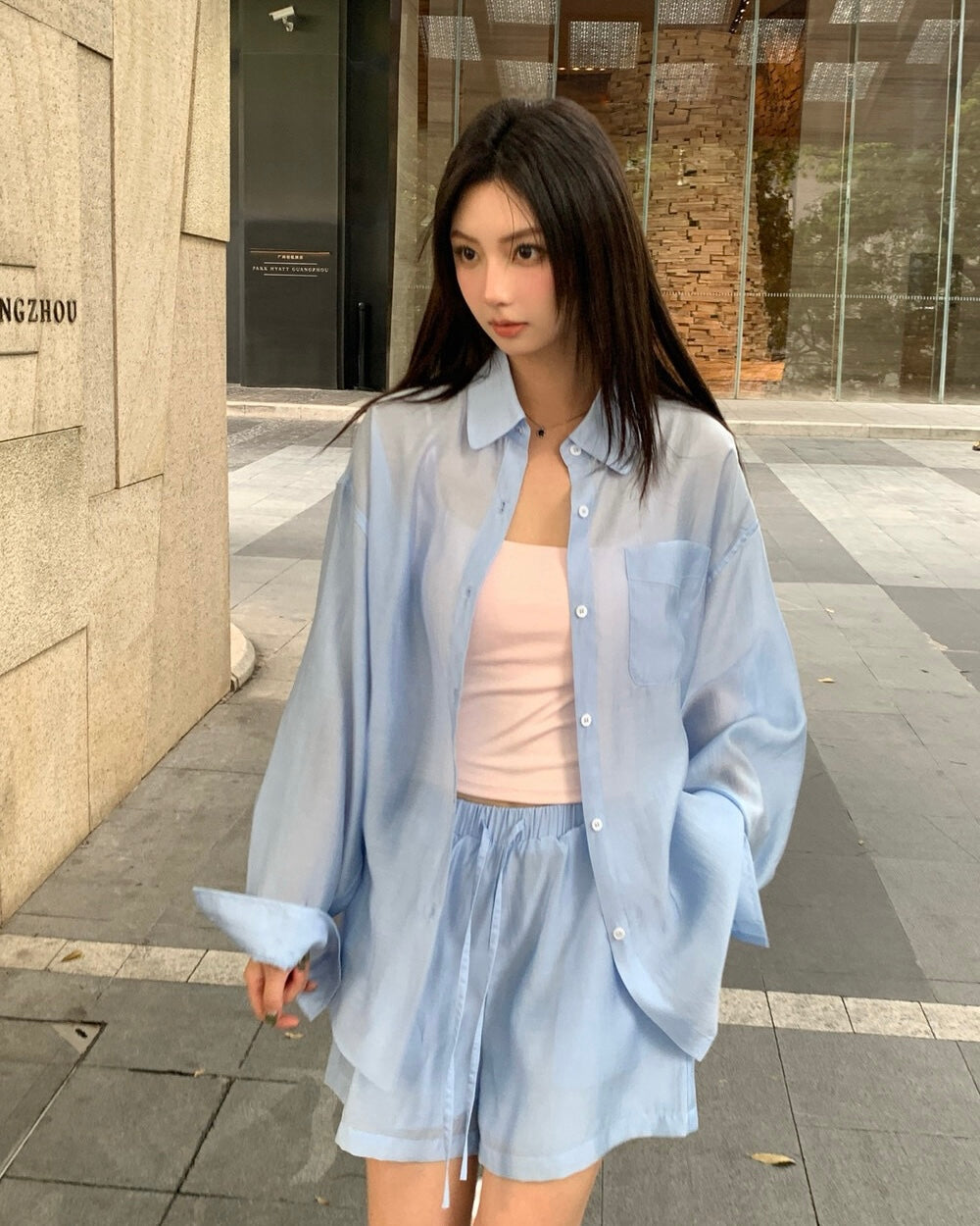 Casual Shirt & Shorts Set